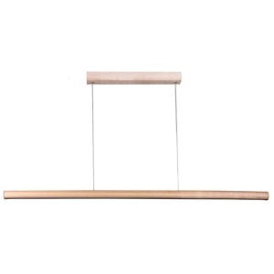 Meya Modern Sleek CCT LED Hanging Pendant Light Lamp Small Natural
