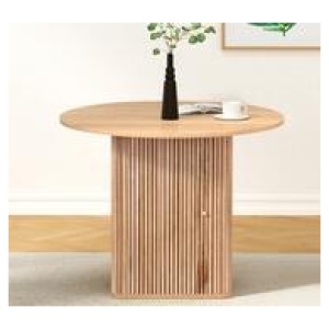 Minami Round Dining Table Neutral