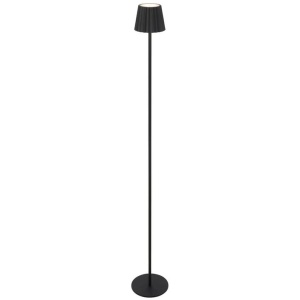 Mindy Modern Standing Floor Lamp Light Metal Black Sand