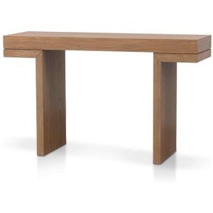 Minerva 1.3m Console Table - Dusty Oak by Interior Secrets - AfterPay Available