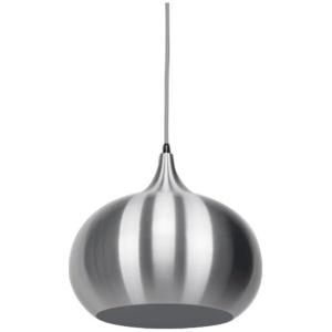 Mini Kirby Inverted Bowl Metal Pendant Light Lamp - Aluminium