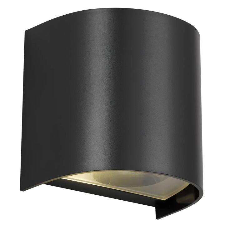 Miro Modern Wall Lamp Light Polycarbonate Black Sand