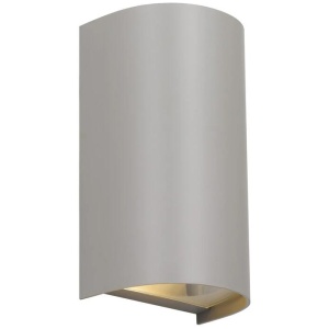 Miro Modern Wall Lamp Light Polycarbonate Grey Sand