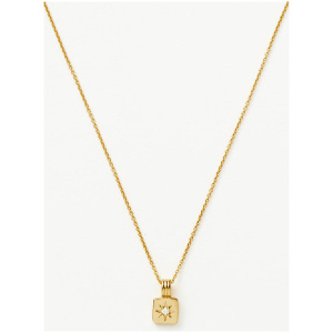Missoma Mini Star Ridge Pendant Necklace Gold