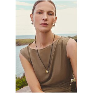 Missoma Sculptural Pebble Pendant Necklace Set Mixed