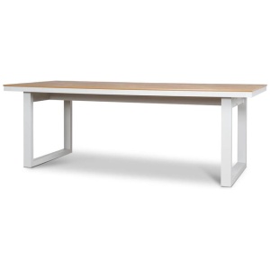 Monderra 2.3m Sand White Outdoor Dining Table - Natural by Interior Secrets - AfterPay Available