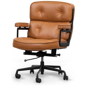 Monroe Office Chair - Honey Tan by Interior Secrets - AfterPay Available