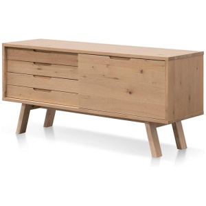 Murillo 1.6m Sideboard Unit - Washed Natural by Interior Secrets - AfterPay Available