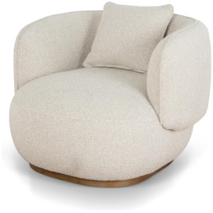 Mylo Armchair - Cream Beige by Interior Secrets - AfterPay Available