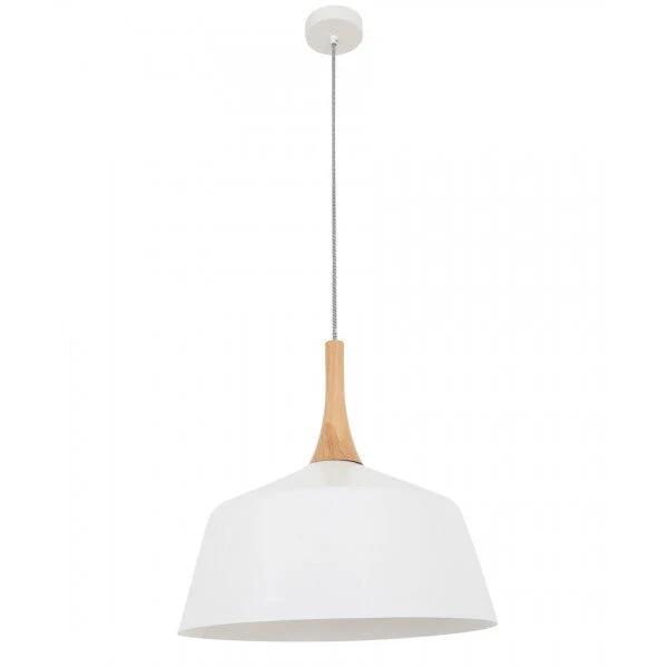 NORDIC Pendant Lamp Light Interior ES White Large Angled Dome OD560mm