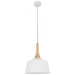NORDIC Pendant Lamp Light Interior ES White Small Angled Dome OD270mm