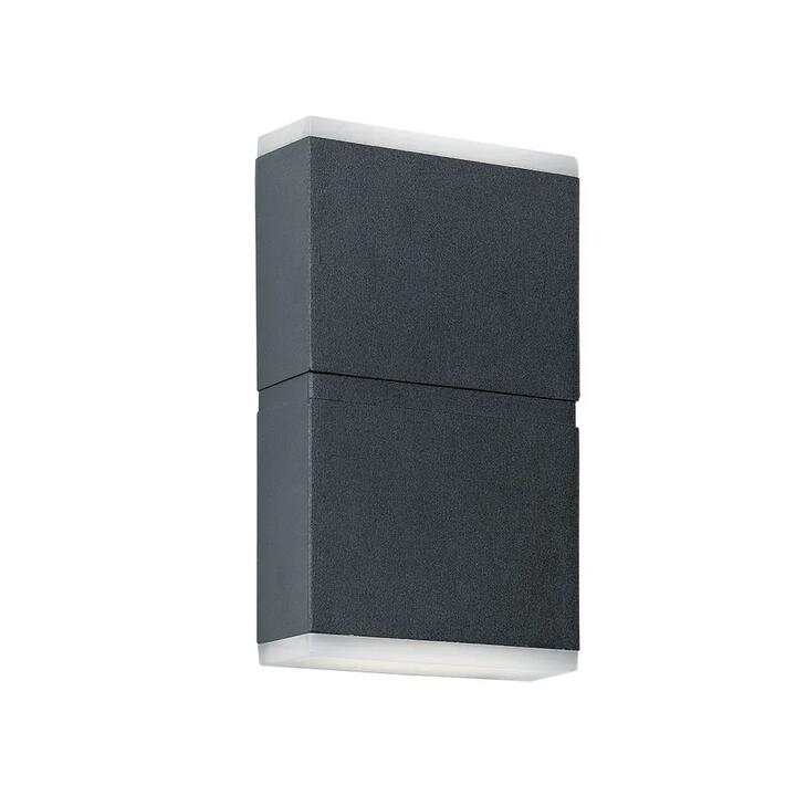 Nariko Modern Wall Lamp Light Polycarbonate Aluminium Frost Titan