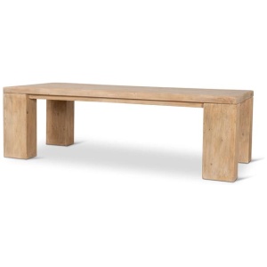 Nasima 3m Elm Dining Table - Natural by Interior Secrets - AfterPay Available