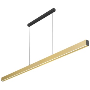 Navaro Modern Pendant Hanging Lamp Light Aluminium Polycarbonate Black Gold Opal