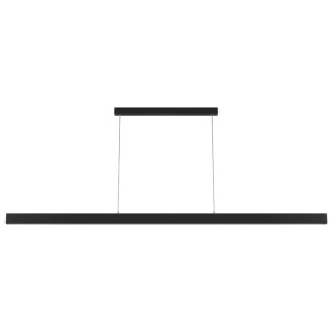 Navaro Modern Pendant Hanging Lamp Light Aluminium Polycarbonate Black Opal