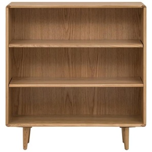 Niche 3-Tier Display Bookcase Wooden Storage Shelves - Natural