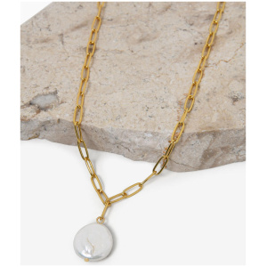 Noa Pearl Chain Necklace