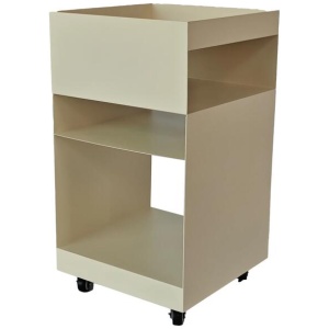 Nolani 35cm Square Side Table - Ivory White by Interior Secrets - AfterPay Available