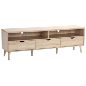 Nyhavn Collection Entertainment Unit TV Stand - Oak, 170cm