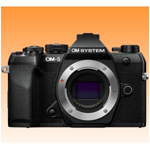 OM SYSTEM OM-5 II Mirrorless Camera - Black - Brand New