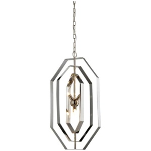 ORBITA Pendant Lamp Light Interior G9x4 Stainless Steel Octagon x 3 OD360mm