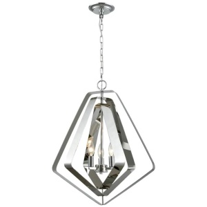 ORBITA Pendant Lamp Light Interior SESx3 Stainless Steel Pentagon x 3 OD505mm