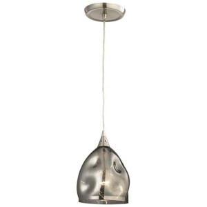 ORDITO Pendant Lamp Light Interior ES Black Chrome Dimpled Glass Ellipse OD146mm