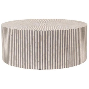 Oaken Bone Inlay Coffee Table