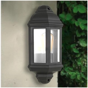 Odin Vintage Wall Lamp Light Polycarbonate Black Sand