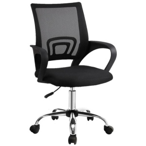 Office Chair Gaming Chair Computer Mesh Chairs Executive Mid Back Black