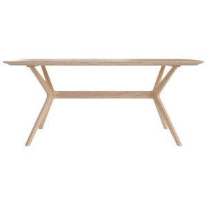 Olsen Rectangular Kitchen Dining Table 185cm Scandi Oak