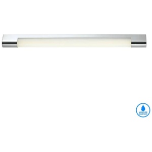Oras Modern Wall Lamp Light Stainless Steel Polycarbonate Chrome Opal