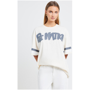 P.E Nation Frontline Oversize Tee Pearled Ivory