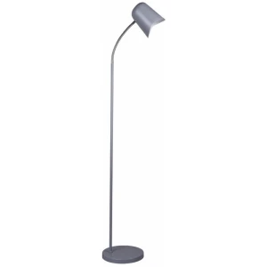 PASTEL Floor Lamp ES Matte Grey Ellipse H1545mm Adjustable with Wave Edge