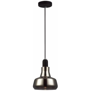 PENOLA Pendant Lamp Light Interior GU10 Smoke Glass Dome OD165mm