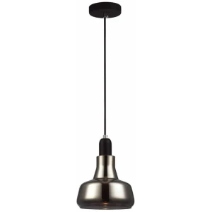 PENOLA Pendant Lamp Light Interior GU10 Smoke Glass Dome OD165mm