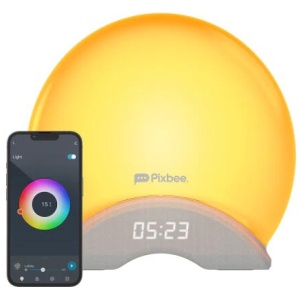 PIXBEE SMART WAKE UP LIGHT WITH ALARM CLOCK