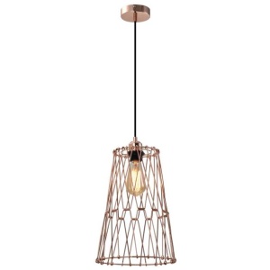 PLIER Pendant Lamp Light Interior ES 40W Adjustable Shape Matte Copper OD255-530mm