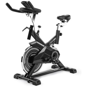 PROFLEX Spin Bike - Flywheel Commercial Gym Exercise Home Workout Grey