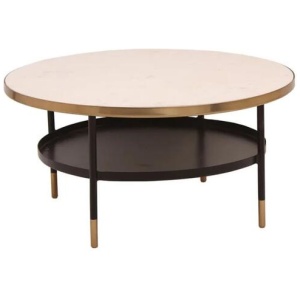 Pali Coffee Table - White Marble