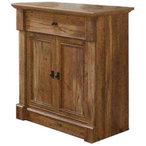 Palladia Entryway Hall Table Storage Unit - Vintage Oak
