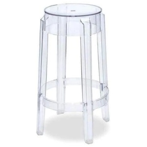 Philippe Starck Replica Charles Ghost Bar Stool - 66cm - Clear