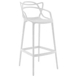Philippe Starck Replica Masters Kitchen Counter Bar Stool - White