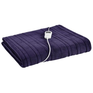 Plush Electric Heated Throw Blanket - Orchid, 200cm x 180cm