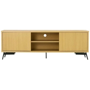Ponti 2-Doors TV Stand Cabinet Entertainment Unit 178cm - Natural
