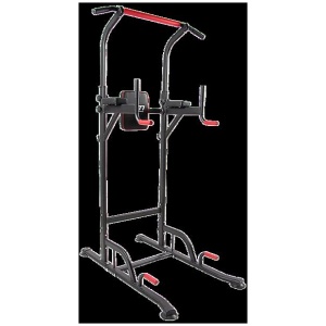 Power Tower Chin Up Bar Push Pull Up Knee Raise Weight Bench Gym Station