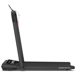 Powertrain K500 Walking Pad Treadmill 2 in 1 Foldable Walking & Running Machine w/2.5HP Motor Dual LED Displays 2 Level