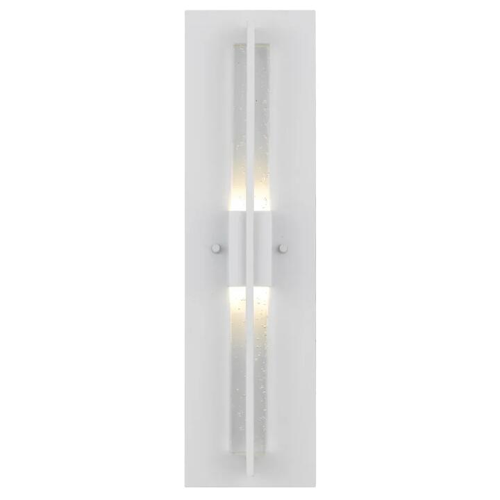 Prada Modern Wall Lamp Light Aluminium Glass White Sand
