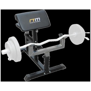 Preacher Curl Bench Weights Commercial Bicep Arms