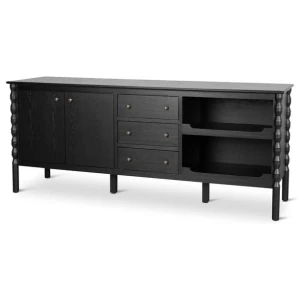 Primrose 1.9m Sideboard - Black by Interior Secrets - AfterPay Available